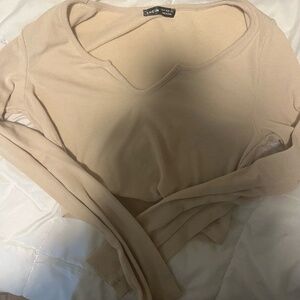 Classic Cream Long Sleeve Shirt – Timeless & Versatile